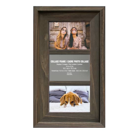 Shop For The Barnwood 3 Opening Collage Frame 4 X 6 Savannah